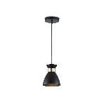 Светильник Ambrella light TR8468 BK/FGD черный/золото E27 max 60W D130*1000, фото7