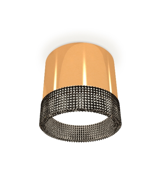 Светильник Ambrella Light XS8121021 PYG/BK золото желтое полированное/тонированный GX53 (C8121, N8484)