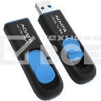Флеш диск 128GB ADATA UV128, USB 3.0, черный/синий, фото7