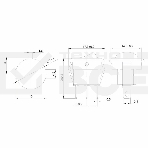 Выключатель клавишный круглый 250V 3А (3с) ON-OFF зеленый с подсветкой Micro Rexant, фото2