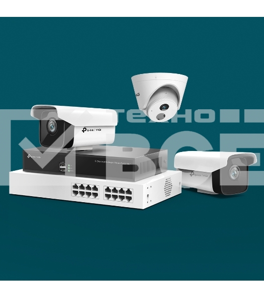 Турельная IP камера TP-Link VIGI C400HP-4 VIGI, 3 МП