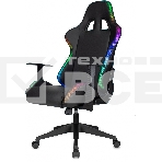 Кресло игровое Zombie GAME RGb черный эко.кожа/ткань крестов. пластик, фото39