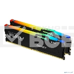 Оперативная память Kingston Fury Beast, DDR5, 32GB (2x16GB), 5600MHz, CL36, с радиаторами, RGB, черный, фото5
