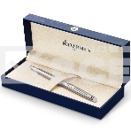 Ручка шариковая Waterman Hemisphere (CWS0920470) Steel CT M син. черн. подар.кор., фото6
