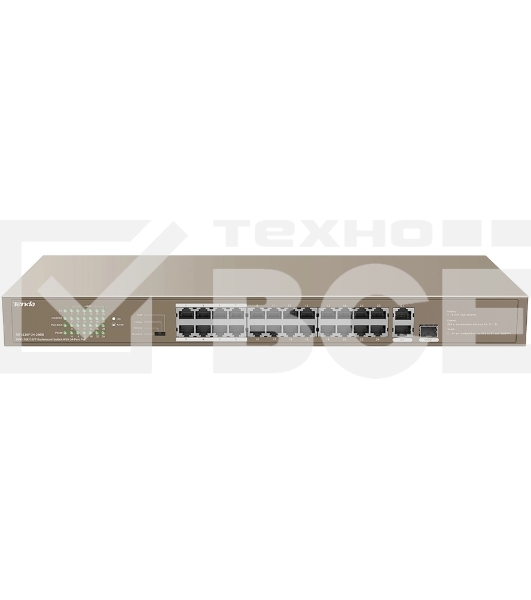Коммутатор Tenda TEF1126P-24-250W 26-Портовый  без управления FE c 24 портами PoE