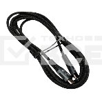 Кабель USB2.0 Cablexpert ССP-USB2.0-240W-2M Type-C/Type-C, 5А, 240Вт, PD3.1/QC4.0, медь, алюминиевые коннекторы, оплетка, 2м, черный, пакет, фото3