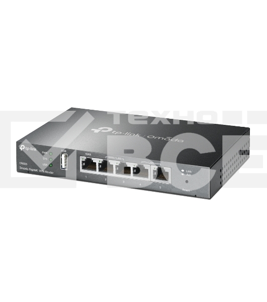 Роутер TP-Link SafeStream ER605 10/100/1000BASE-TX черный