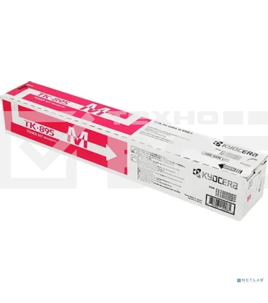 Картридж лазерный Kyocera TK-895M (1T02K0BNL0) пурпурный для FS-C8020MFP/C8025MFP/FS-C8520MFP/C8525MFP 6000 стр