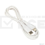 Кабель USB2.0 Cablexpert CCB-USB2-CMAPO1-1MW, Type C/Lightning, Classic 0.1, 2.1A, 20Вт, QC3.0,1м, белый, коробка, фото 1