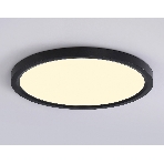 Светильник светодиодный ультратонкий Ambrella light FZ1908 BK черный IP54 35W 3000K-6500K CCT-переключатель D450*25 (Без ПДУ), фото7