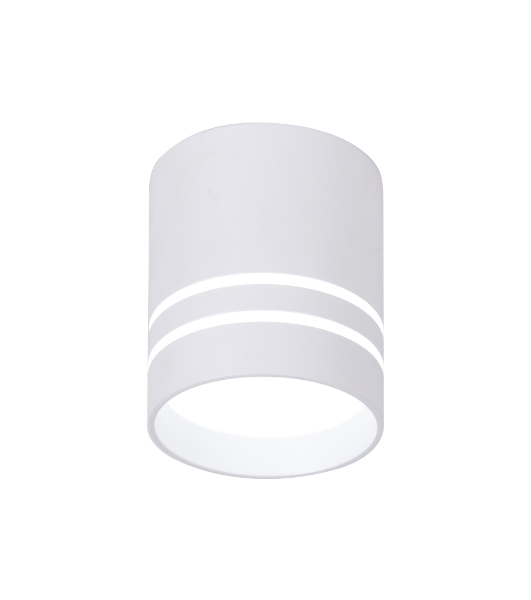 Накладной светодиодный точечный светильник TN240 WH/S белый/песок LED 4200K 12W D80*100