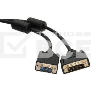 Кабель-переходник DVI (24+5)----> VGA_M/M 1,8м Telecom ( TA680F-1.8M) Кабель-переходник DVI (24+5)----> VGA_M/M 1,8м Telecom ( TA680F-1.8M)