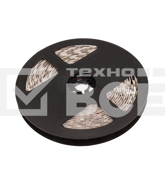 Лента LED открытая, 10 мм, IP23, SMD 5050, 60 LED/m, 12 V, цвет свечения RGB