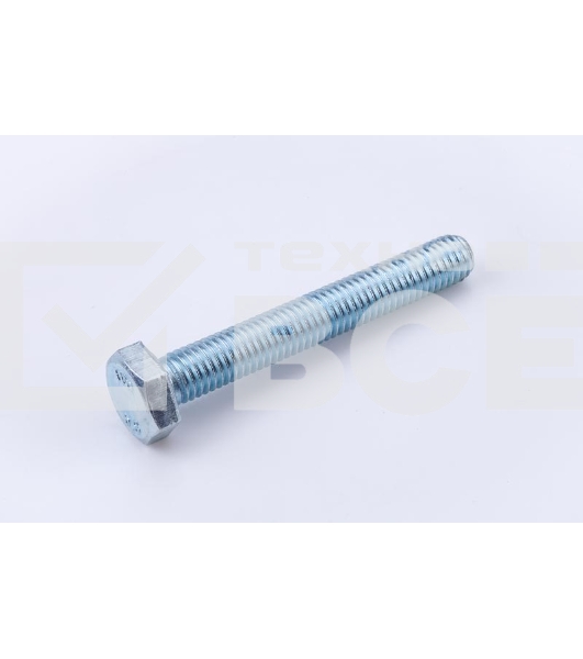 Болт М10х30 с шестигранной головкой цинк. DIN 933 (уп.40шт) класс прочности 5.8. пакет СТРОЙМЕТИЗ UTORM3012038
