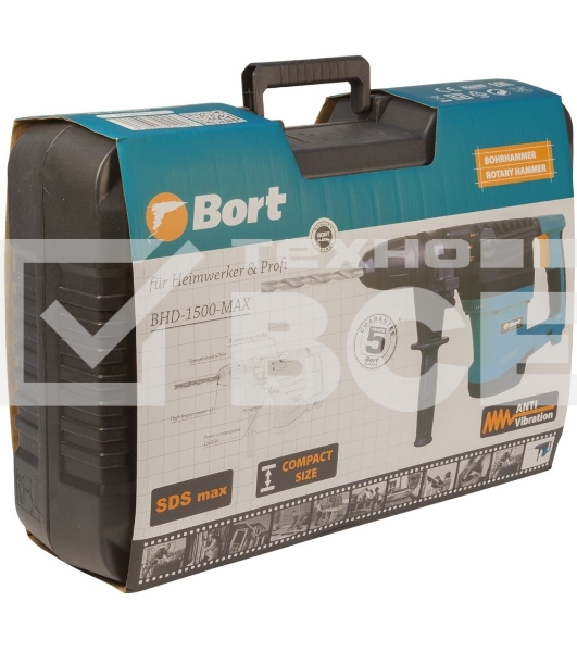 Перфоратор Bort электрический BHD-1500-MAX