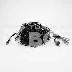 Гирлянда Neon-night Айсикл (Бахрома) светодиодная 5х0,7 м, 152 LED, черный провод каучук, теплое белое свечение, фото3