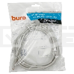 Патч-корд Buro Basic UTP 4 пары cat6 CCA molded 3м серый RJ-45 (m)-RJ-45 (m), фото2