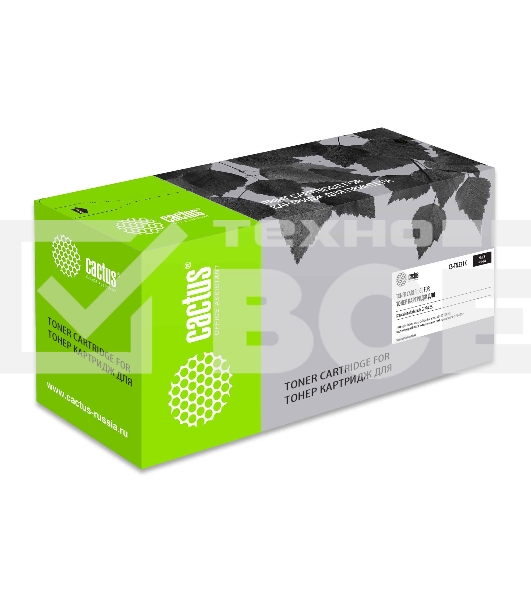 Картридж лазерный Cactus CS-TN221K черный (24000стр.) для Konica Minolta bizhub C227/C287