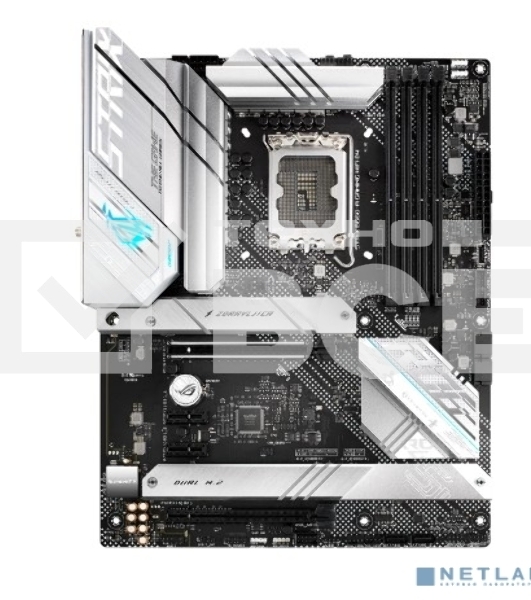 Материнская плата ASUS ROG STRIX B660-A GAMING WIFI D4, LGA 1700, Intel B660, 4xDDR4, 4xSATA, 3xM.2, 1xPCIe 5.0 x16, 1xPCIe 3.0 x4, 1xHDMI, 1xDP, 1x 2.5Gb LAN, 1xUSB-A 3.2 Gen 2, 2xUSB-A 3.2 Gen 1, 4xUSB 2.0, 5x3.5 мм, 7.1, Standard-ATX