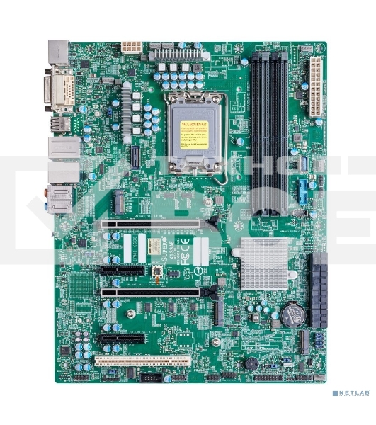 Материнская плата Supermicro MBD-X13SAE-B, сокет LGA1700, Intel W680, DDR5 2xPCIe 5.0 x16, 3xM.2, 2xRJ-45, ATX