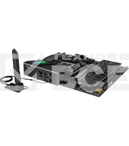 Материнская плата ASUS ROG STRIX B860-F GAMING WIFI, LGA 1851, Intel B860, 4xDDR5, 4xSATA, 4xM.2, 1xPCIe 5.0 x16, 1xPCIe 4.0 x16, 1xDP, 1xHDMI, 1x 2.5Gb LAN, 1xUSB 20Gbps, 1xUSB 10Gbps, 6xUSB-A 5Gbps, 2xUSB 2.0, 3x3.5 мм, 7.1, ATX