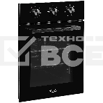 Встраиваемый духовой шкаф Monsher MOE 4563 Noir, электрический, High-Tech, объем 50 л, конвекция, гриль, 3 стекла в дверце, съемные стекла, съемная дверца, телескопические направляющие, черный, фото4