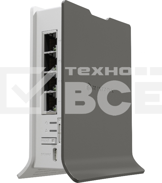 Маршрутизатор + LTE6 модем MikroTik hAP ax lite LTE6 L41G-2axD&FG621-EA 4* 1Gbit RJ45, Micro sim slot
