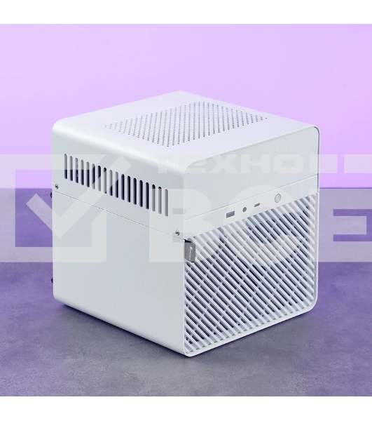Корпус без блока питания Case JONSBO N2, Mini-Tower, 1x120mm, 1xUSB-A 3.0 + 1xUSB-C 3.2, SFX PSU Support, mITX White