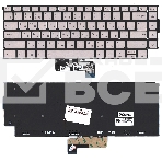 Клавиатура для ноутбука Lenovo Yoga 9 14IRP8 серебристая, фото4