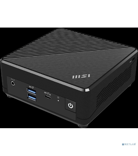 Мини ПК MSI Cubi N ADL S-280XRU N200 (1) 8Gb SSD256Gb UHDG без ОС 2xGbitEth WiFi BT 65W черный (9S6-B0A921-280)