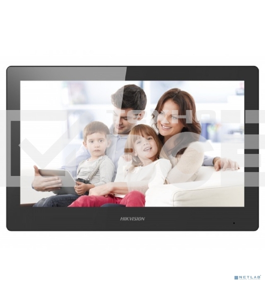 Видеодомофон HIKVISION DS-KH8520-WTE1, цветной дисплей 10', слот SD