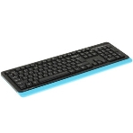 Клавиатура проводная A4Tech Fstyler FKS10, USB, черный/синий, фото13