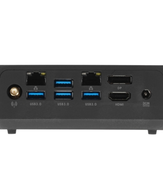 Платформа системного блока с ЦПУ Zotac ZOTAC ZBOX NANO, SFF, FANLESS, i7-1355U, 2 DDR5 SO-DIMM, M.2 SSD, 2.5'; SATAIII BAY, 2 GLAN, WIFI, BT, USBDRV, DP/HDMI, EU+UK PLUG