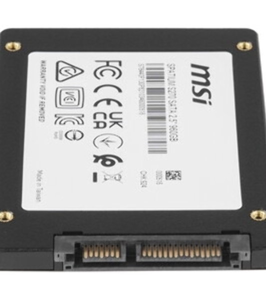 Накопитель SSD MSI SPATIUM S270, 960Gb, 2.5', SATA III, R/W 500/450