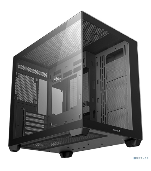 Компьютерный корпус Deepcool CG530 черный без БП ATX 2x120мм 2x140мм 2xUSB 2.0 1xUSB 3.0 audio bott PSU