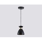 Светильник Ambrella light TR8468 BK/FGD черный/золото E27 max 60W D130*1000, фото5