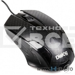 Мышь проводная Dialog Pointer MOP-07U черный, 800 dpi, USB, кнопки - 3, фото 1