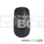 Мышь DELUX M-136 Black, Мышь оптическая, беспроводная 2,4GHz, 800-1600DPI, фото 1