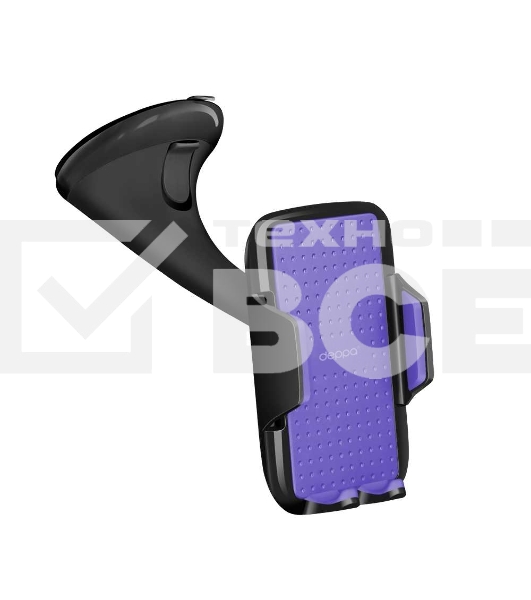 Держатель DEPPA Crab Vogue, для смартфонов 3.5'-5.9', черный 55127