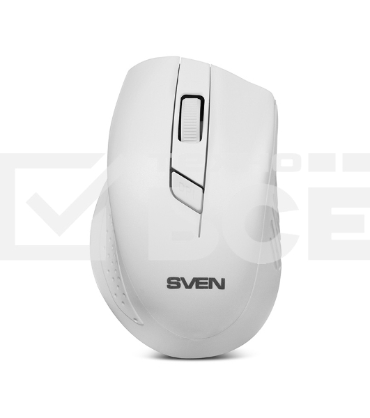 Мышь беспроводная SVEN RX-325 белый, 1000 dpi, радиоканал, USB, кнопки - 4
