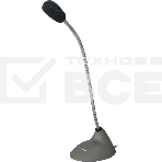 Микрофон компьютерный Defender MIC-111, серый, кабель 1,5 м, фото 1