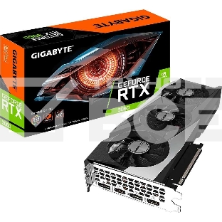 Видеокарта Gigabyte GV-N3060GAMING OC-12GD 2.0 LHR GDDR6 1837/15000/HDMIx2/DPx2/HDCP Ret