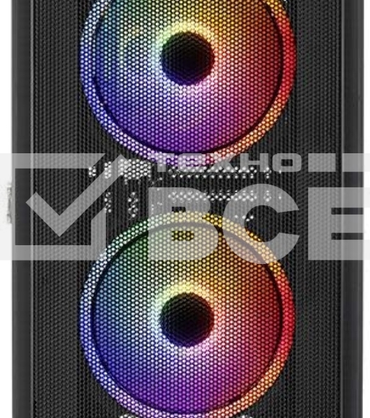 Компьютерный корпус Aerocool / Formula Graphite-G-BK-v2 черный без БП ATX 3x140mm 2xUSB3.0 audio