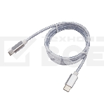 Кабель Type-C - Type-C 2,4A/1m/PVC/white/Rexant, фото2