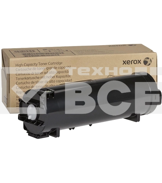 Картридж лазерный XEROX 106R03943 черный для XEROX VL B600/05/10/15 HI (25900 стр)(Channels)