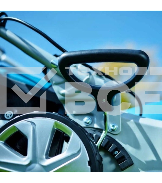 Газонокосилка Makita ELM4121 1600Вт,41см,7уровн,20\75мм,50л,14.5кг,кор,сталь,2Cut,инд заполнения,мульчирование