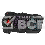 Клавиатура A4Tech Bloody B310N черный USB Multimedia for gamer LED (подставка для запястий) (B310N), фото4