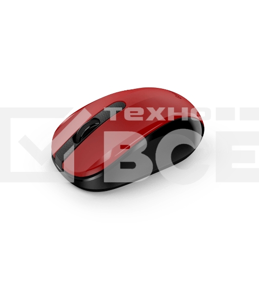 Мышь беспроводная Genius NX-8008S красный, 1200 dpi, радиоканал, USB, кнопки - 3