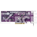 Плата расширения QNAP QM2-2P-384A 2 x M.2 22110 or 2280 PCIe (Gen3 x 4) NVMe SSD slots. Low-profile flat and Full-height brackets included., фото 1