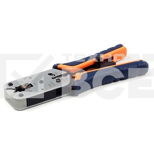 Инструмент обжимной для RJ-45 Hyperline HT-L2182R, профессиональный